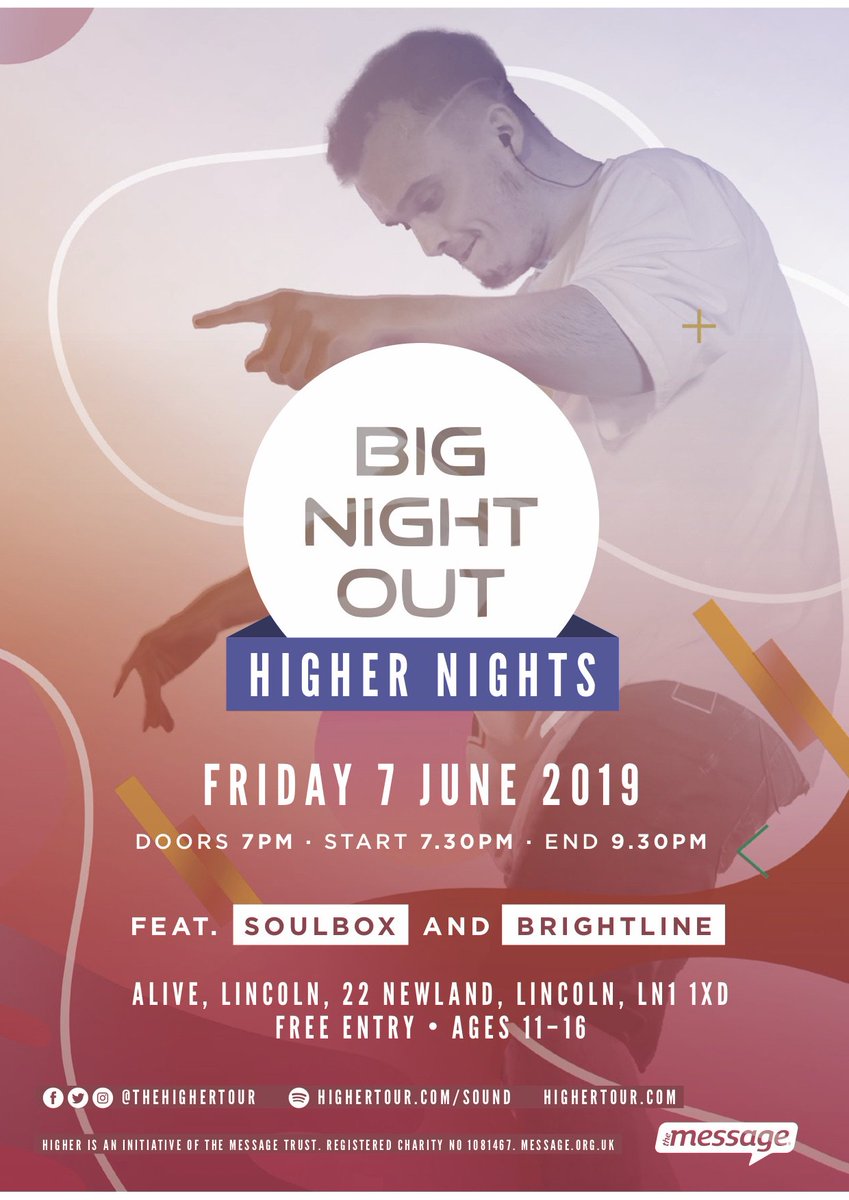 CofELincoln's tweet photo. This Friday! A great opportunity to bring together youth groups and young people from across the diocese for a night of live worship! @churchofengland @MessageTrust @thehighertour @DioceseLinCFY https://t.co/eYU1k3RTqb