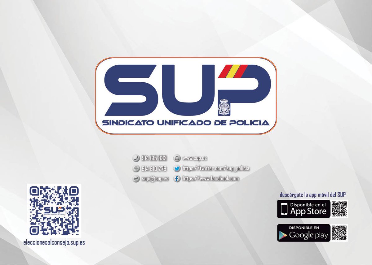 Sup_Policia's tweet photo. 👍Porque #TuConfianzaEsNuestraFuerza y llevamos #40AñosConquistandoDerechos, te exponemos las razones para votarnos
#VotaSUP https://t.co/h73rmQmAgs