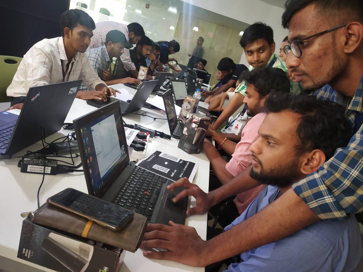 CapgeminiIndia's tweet photo. Here's a look at the hands-on learning session organized at #TechFiesta2019 Chennai by IBM & Perfecto. https://t.co/h2JicD4N4T