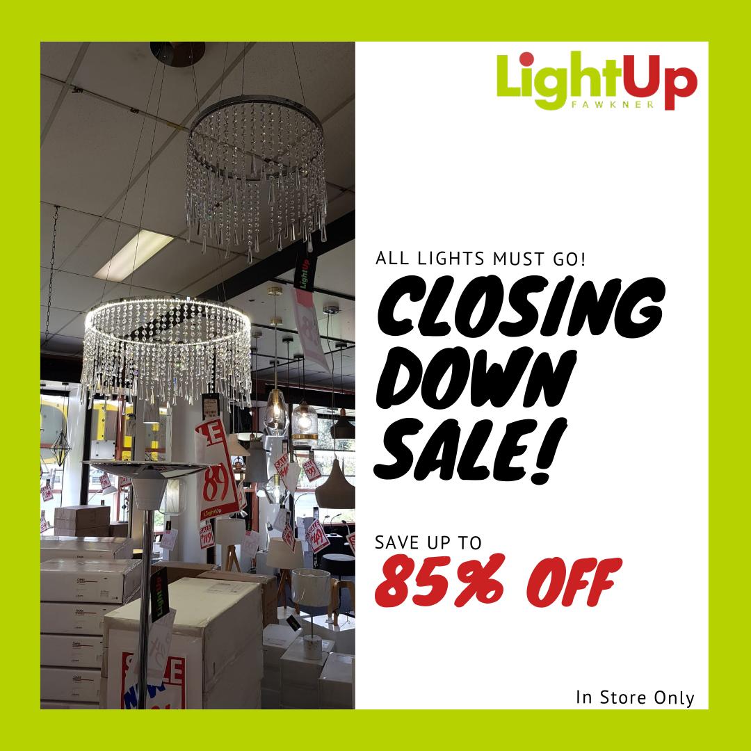 Closing Down | Up to 85% Off
1325 Sydney Rd, Fawkner VIC 3060 P: (03) 9357 2299 

#lights #lamps #fans #closingdown #sales #melbourneinteriors #melbourne #pascoevale #interiordesign #granddesigns #theblock2019 #myhouserules #bargainhunters #homeideas #melbournelife #homeinspo