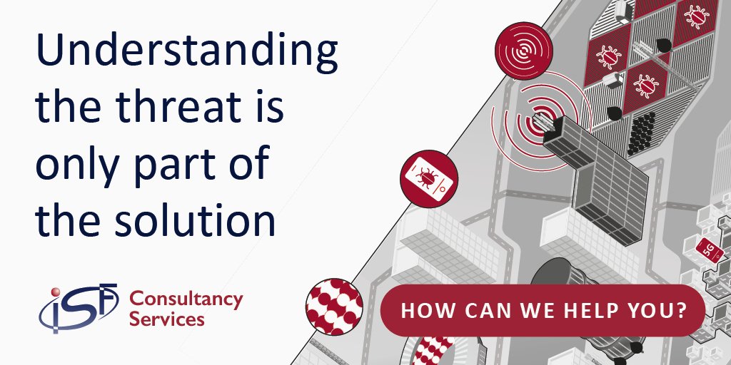 securityforum's tweet photo. Find out more here: https://t.co/dmW23JJPJx #ISFConsultancy #CyberSecurity #InformationSecurity https://t.co/8BdT3ij1jW