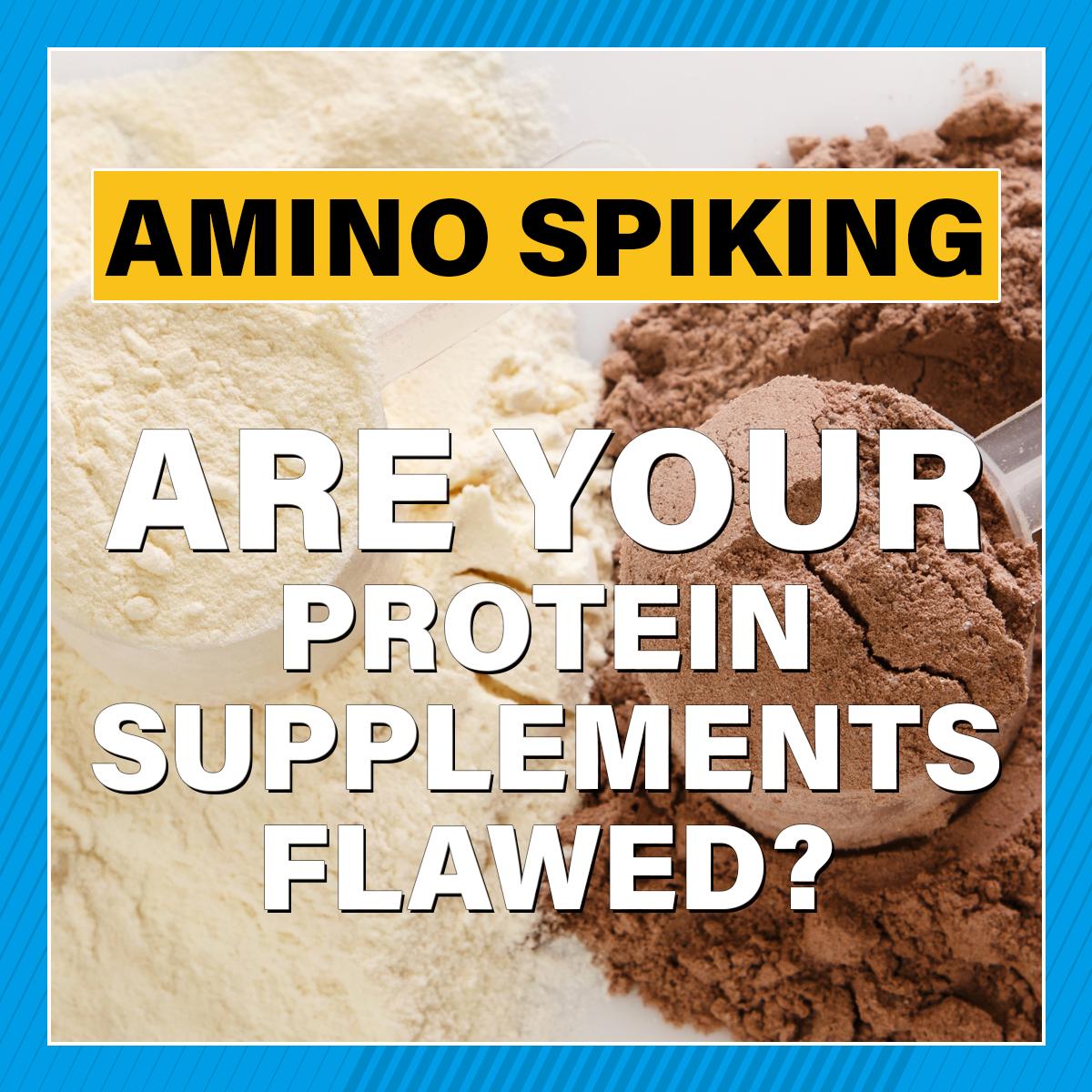The concept of #AminoSpiking has been around for a few years now and it's still a prevalent practice...

Here's what you need to know about this shady subject 👀👉ow.ly/ZAV250u3riH

#protein #proteinsupplements #sportsnutrition #wheyprotein #sportssupplements