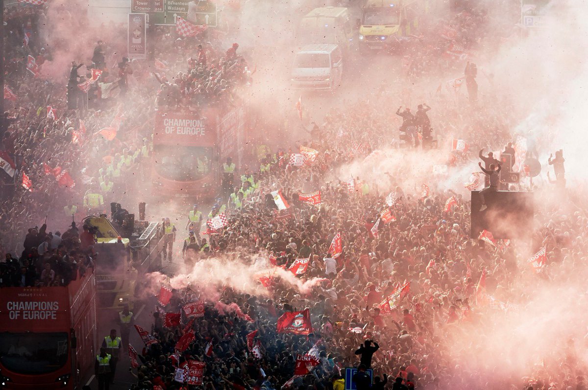MoSalah's tweet image. Yesterday was surreal. Thanks to everyone for making the city feel like... Anfield!