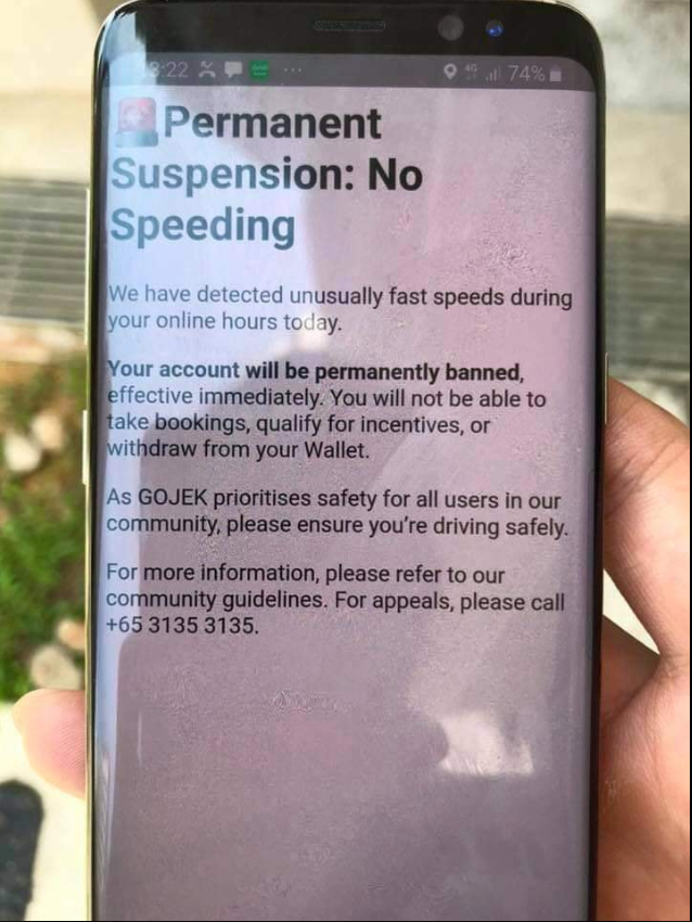CKTan80's tweet photo. A great #IOT use case on a ride-hailing company using telematics to monitor driver behaviour and deter dangerous driving https://t.co/1a7lLWO0ON