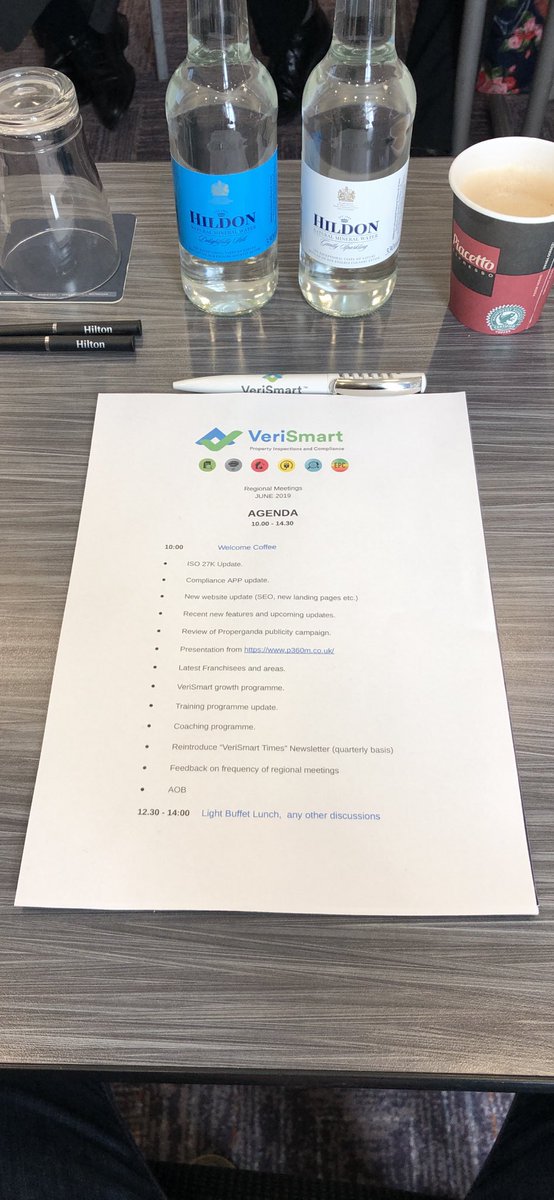 Quarterly regional meeting with VeriSmart in Reading. Never standing still and always improving our service. 

Keeping landlords legal and tenants safe.