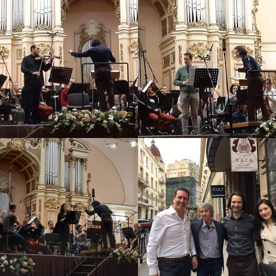 EstebanBenzecry's tweet photo. NEW #Recording #monographic #CD Music by #EstebanBenzecry The #LvivPhilharmonic #Ukraine
#PabloBoggiano Conductor, #AyakoTanaka, Soprano #MarianoRey Clarinet, #XavierInchausti Violin. #ViolinConcerto #ClarinetConcerto & #Cycleofsongs
a great album is coming.
Stay tuned😃🎵💿 https://t.co/94JNJGk76Z