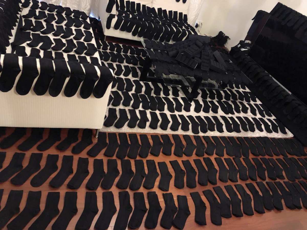 まふまふが350足の靴下を買ってるwwwいつ履くんだよｗｗｗ