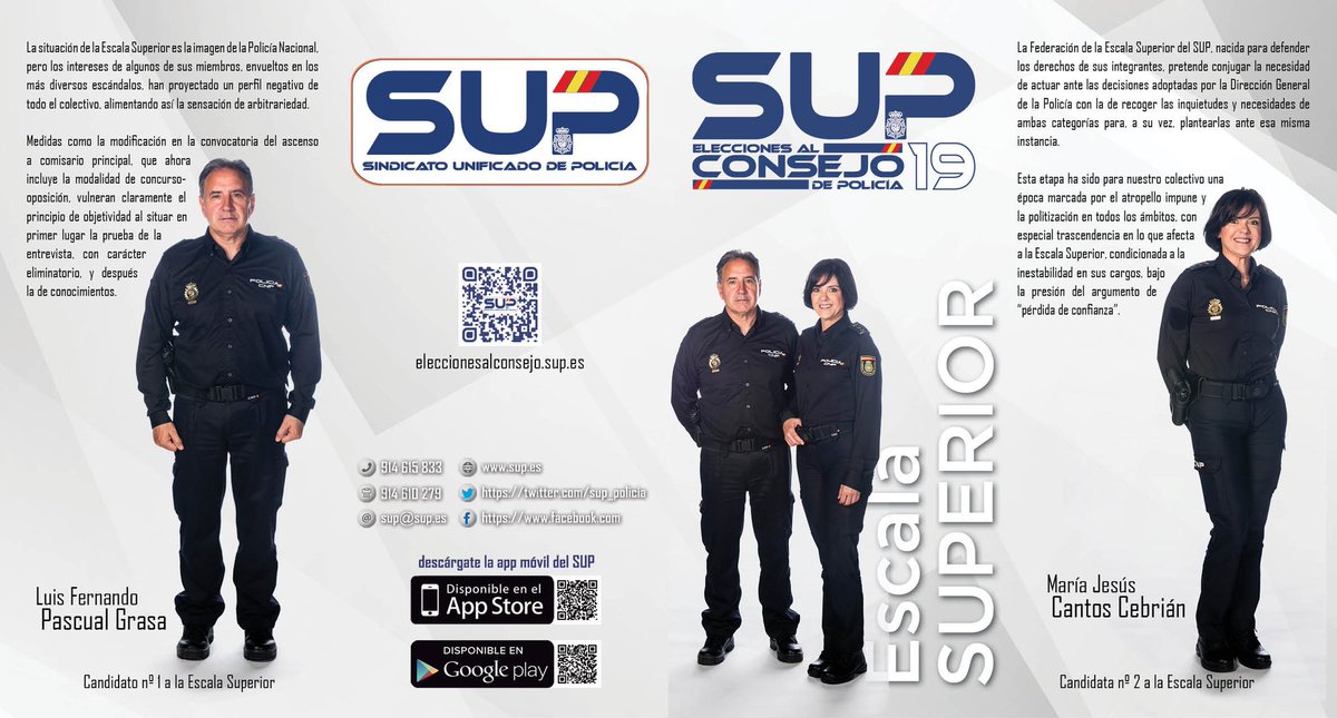 Sup_Policia's tweet photo. #TuConfianzaEsNuestraFuerza
📑A continuación os pasamos el programa de #ESuperior:
#40AñosConquistandoDerechos
#VotaSUP https://t.co/23o2ibuyaz