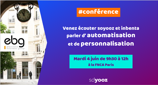 📢Conférence "Comment répondre à grande échelle aux attentes du client grâce à un accompagnement personnalisé ?" 
📆c'est demain avec les témoignages de <a href="/AG2RLAMONDIALE/">AG2R LA MONDIALE</a> <a href="/Cdiscount/">Cdiscount</a> , <a href="/franprix/">Franprix</a> <a href="/AirFranceFR/">Air France FR</a> animée par <a href="/soyooz/">soyooz</a> et <a href="/inbenta_fr/">inbenta France</a> 
Inscription sur rcl.ink/Iaq