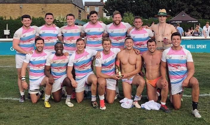 They've been quiet this year but the <a href="/KingPrawns7s/">King Prawns</a> are back in business with a bit of help from the <a href="/BudgySmuggler/">#BudgySmuggler</a> fellas - winning the <a href="/SummerSocialLDN/">Summer Social LDN ☀️</a> 7s 😍🏆👑🦐🏉 #KPSmugglers #SummerSocial #winners
<a href="/GarStoppani/">Gareth Stoppani</a> <a href="/GabrielVantag/">Gabriel Vantaggiato</a> <a href="/marcus_webber/">marcus webber</a> <a href="/brodiewilson1/">Brodie Wilson</a> @luke_clements1