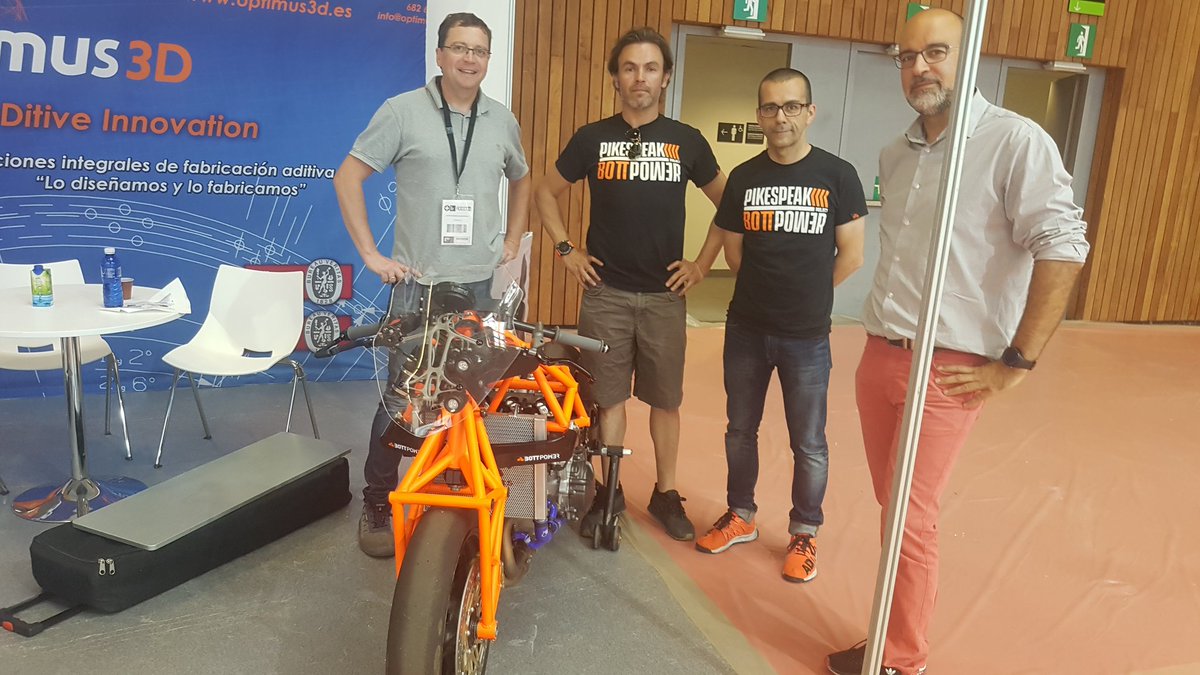 Optimus3D_VIT's tweet photo. All ready for Addit3D! Thanks to our partner #Bottpower for let is show the authentic Morlaco in our stand. https://t.co/P9J5lRsSkw