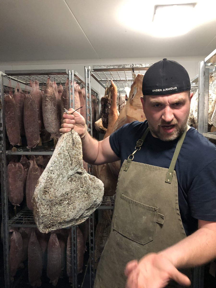 hwallop's tweet image. Huge congratulations to @FoodsTempus for winning the @GBCuredMeat Award yesterday. 
It was great fun judging it - and Tempus were worthy winners. Their guanciale is spectacular.