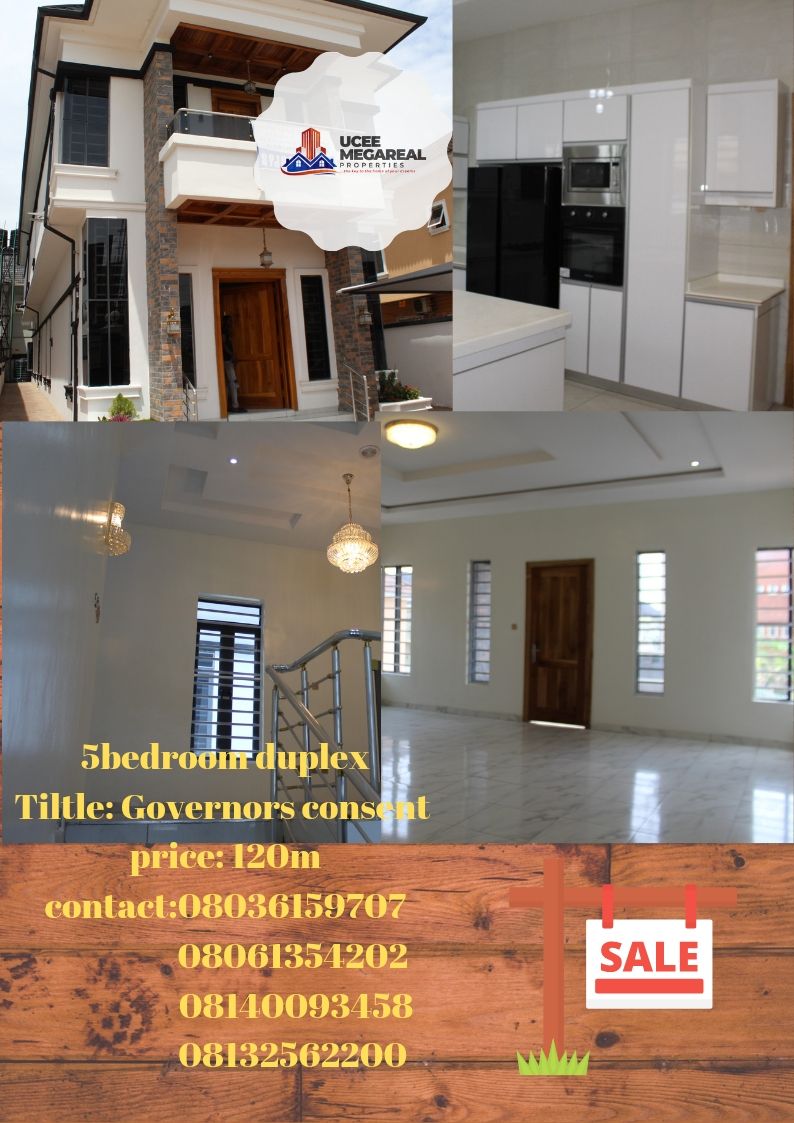 uceeproperties's tweet photo. 5 bedroom duplex 
Title: Governors consent
Price: 120million
Contact: 08036159707
08061354202
.
.
.
.
.
#monday #luxuryhomes #houseinvestment #realestateagent #homedesigns #affordablehomes #lifestyle #lagosrealestateagents #realtor #homesweethome 

https://t.co/K4dLBPVlBe https://t.co/nef3mdFsxw