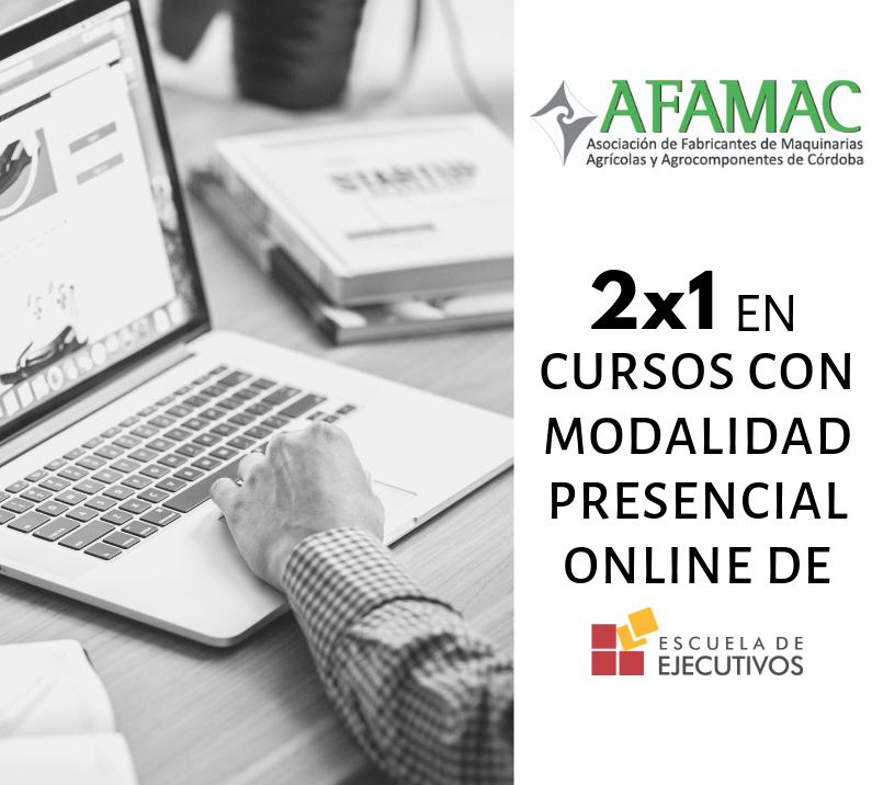 AFAMACArgentina's tweet photo. #SocioAFAMAC recordá que podés acceder al 2x1 en cursos de la #EscuelaDeEjecutivos, con modalidad presencial online. ¡Cursá desde donde te encuentres con cualquier dispositivo! Conocé los próximos inicios 👉 https://t.co/bIEqZ9ERR2 #BeneficiosAFAMAC https://t.co/A6CgPWyLwy
