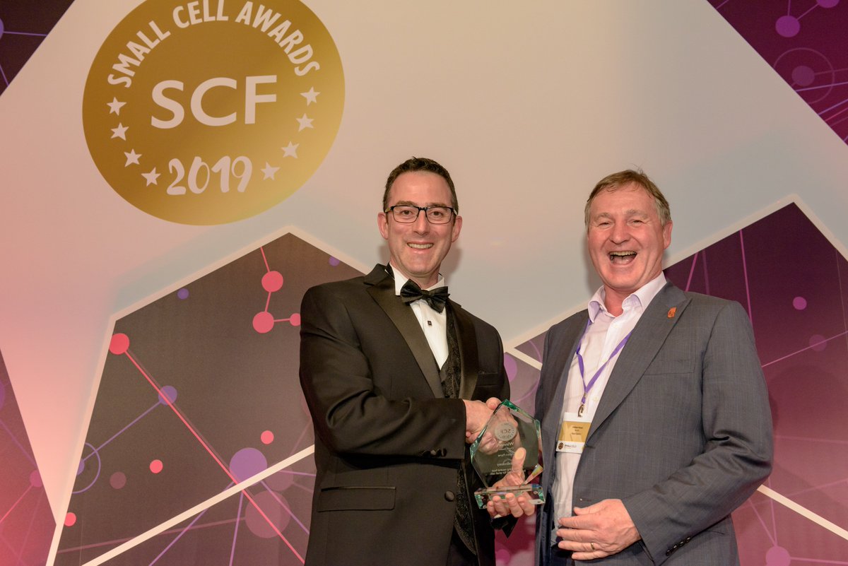 SmallCells2020's tweet photo. Another big shout out to all the SCF Small Cell Awards winners (and finalists) - don't forget to check out the photo gallery on the #SmallCellsWorld website where we list all the winners. 
https://t.co/bS6563GgLN @SmallCell_Forum #smallcells #SCFAwards19 https://t.co/XXCMMZHyIT