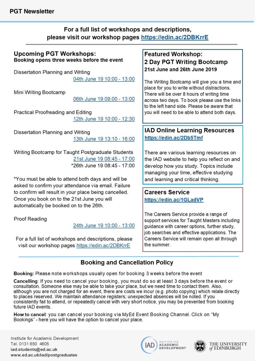 iad4masters's tweet photo. PGT Newsletter (June 2019) https://t.co/R6fWSWYAwW https://t.co/HfmkQaoZUF