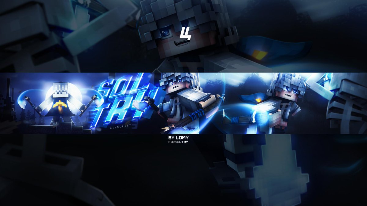 Benj1kussMC's tweet photo. New Minecraft Banner ❤️
  For Soltry 😎
how?
❤️🔁📣 https://t.co/eOpbxF1mfU