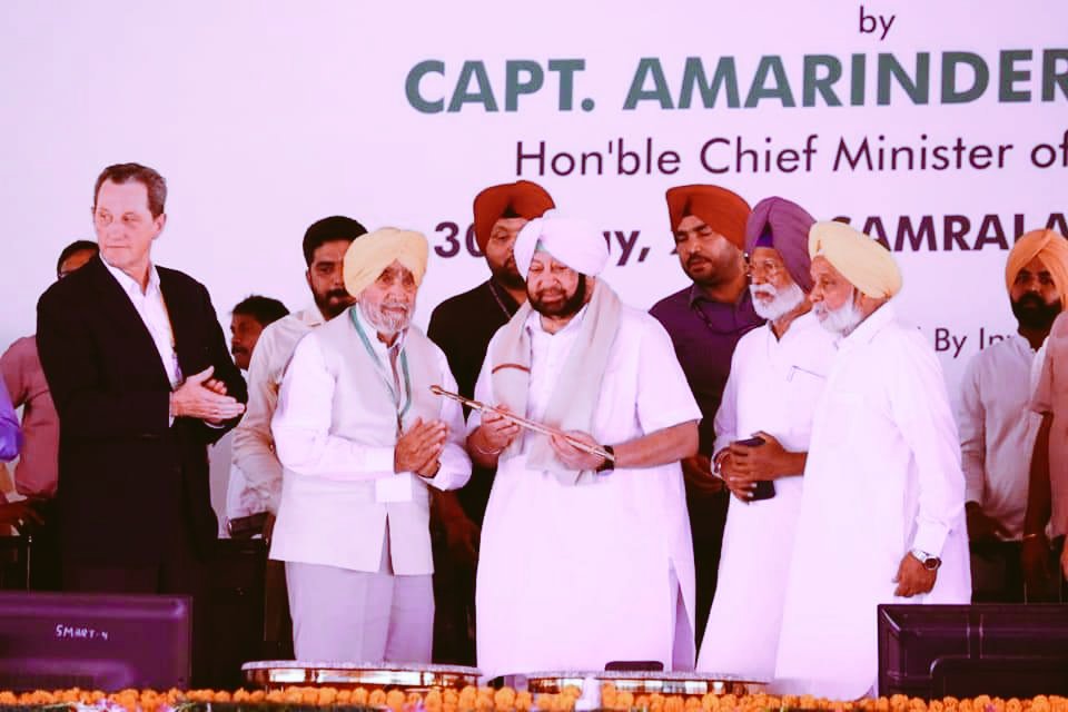 Last week our Deputy Ambassador joined Hon. CM #Punjab @capt_amarinder for the laying of the foundation stone of The Vegetable Processing Project a joint venture of @CongNavarra and @IFFCO_PR #Spain is proud to support this major boost to industry & employment in #Punjab 🇪🇸🤝🇮🇳