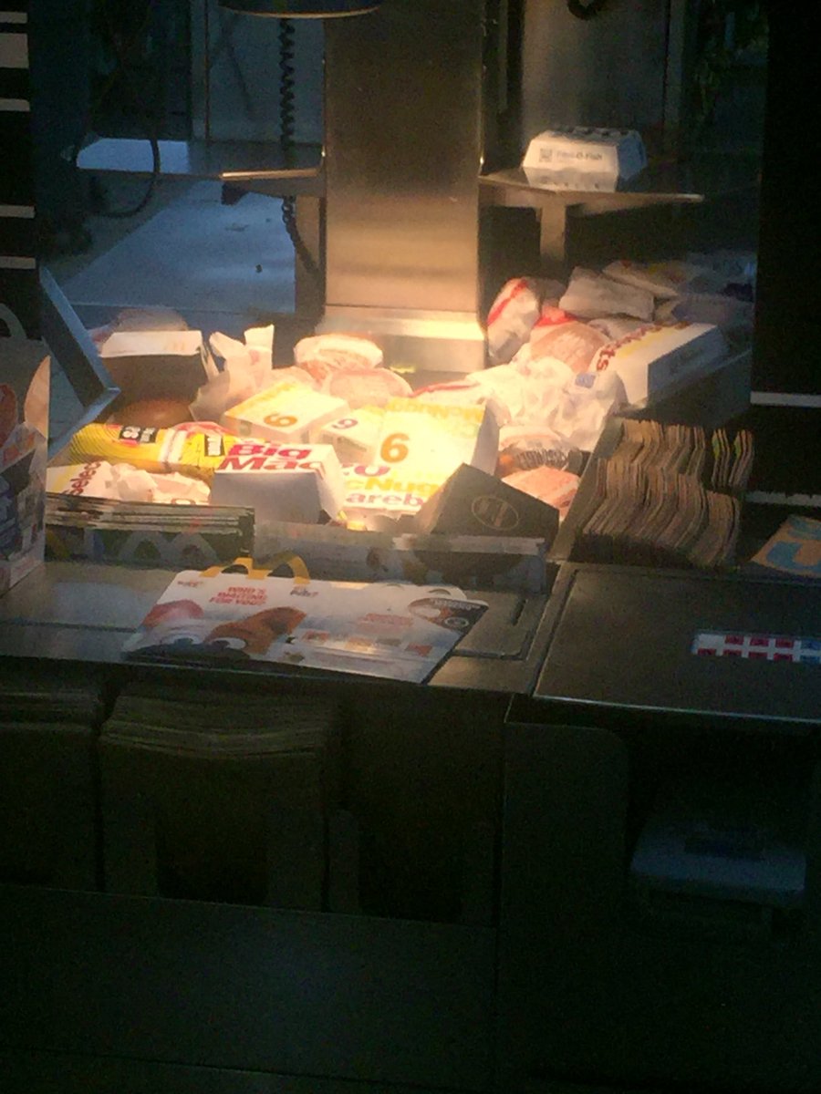 Look <a href="/McDonalds/">McDonald's</a> traffic jam