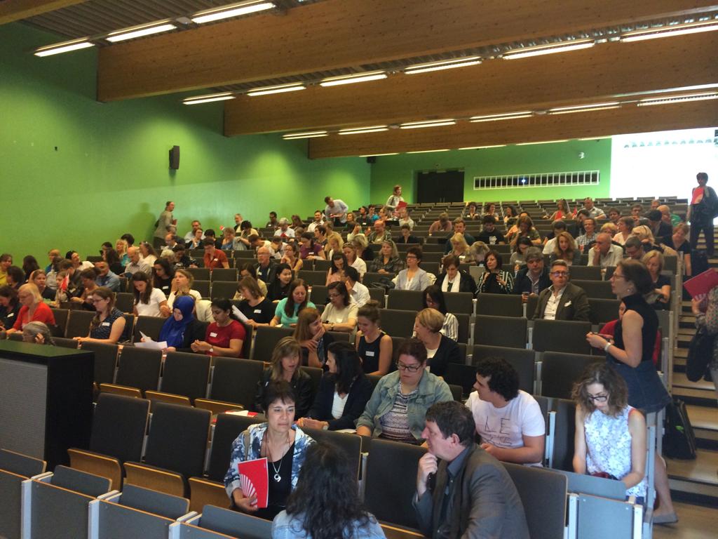 DOO_KULeuven's tweet photo. The EU Summit for #CriticalThinking Education in Leuven has started >200 people, 33 countries. Food for thought guaranteed👌 #highered #EUCTSummit @CRITHINKEDU_EU https://t.co/1QmRSHZ3MO