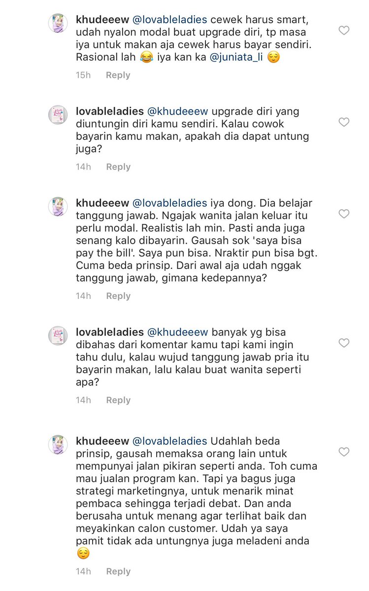hitmansystem's tweet photo. Buka puasa sambil bacain post dan komen di IG @LovableLadies terus baca masih ada cewek yg komen begini bikin otot tegang 😰

Kalau mau check out Shopee tuh bukannya pacaran tapi kerja, Ladies  biar duitnya gak ludes jadi gak perlu ngemis cuma buat beli goban lipstick https://t.co/467JcgHpV3