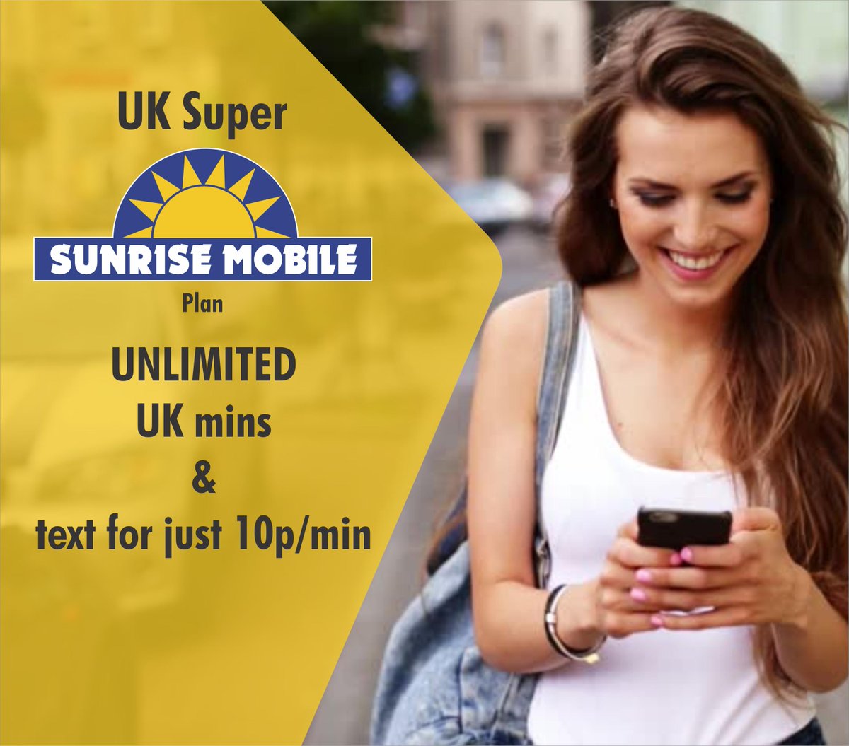 Are you tired of paying more for using less? It’s time to get a new Sunrise SIM and opt for the UK Plan bundle with unlimited #calls and SMS over #mobile and landline at 10p/min within the United Kingdom.
 #UKPlanbundle #sunrisetopup #sunrisesim #sunrisemobile #london #uk