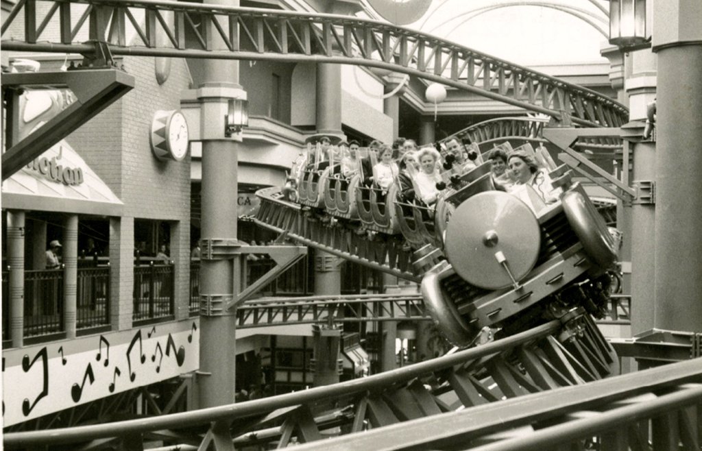 lego roller coaster myer