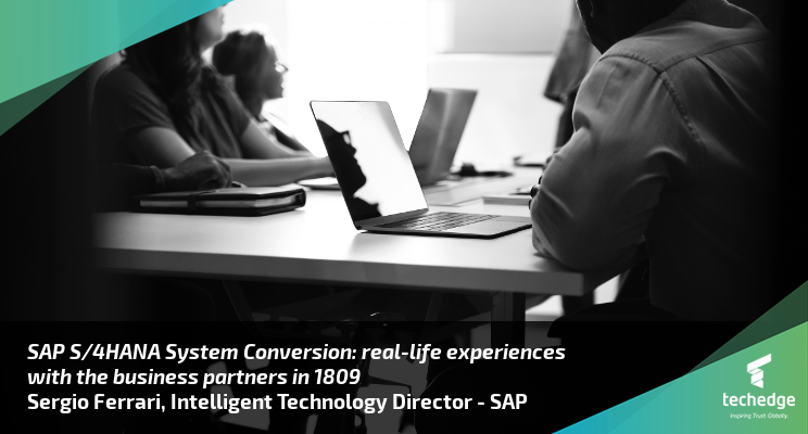 techedgegroup's tweet photo. Meet our expert Roberto Parrotto: in this interview he focuses on Business Partners as a core topic in the conversion to SAP S/4HANA. Learn more: https://t.co/MCCmt3Pohe

#SAPS4HANAExpertSeries #SAP #S4HANA https://t.co/06xBAdy4Dc