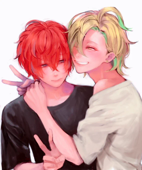 (好きなかお描けてめちゃ楽しかった…) 