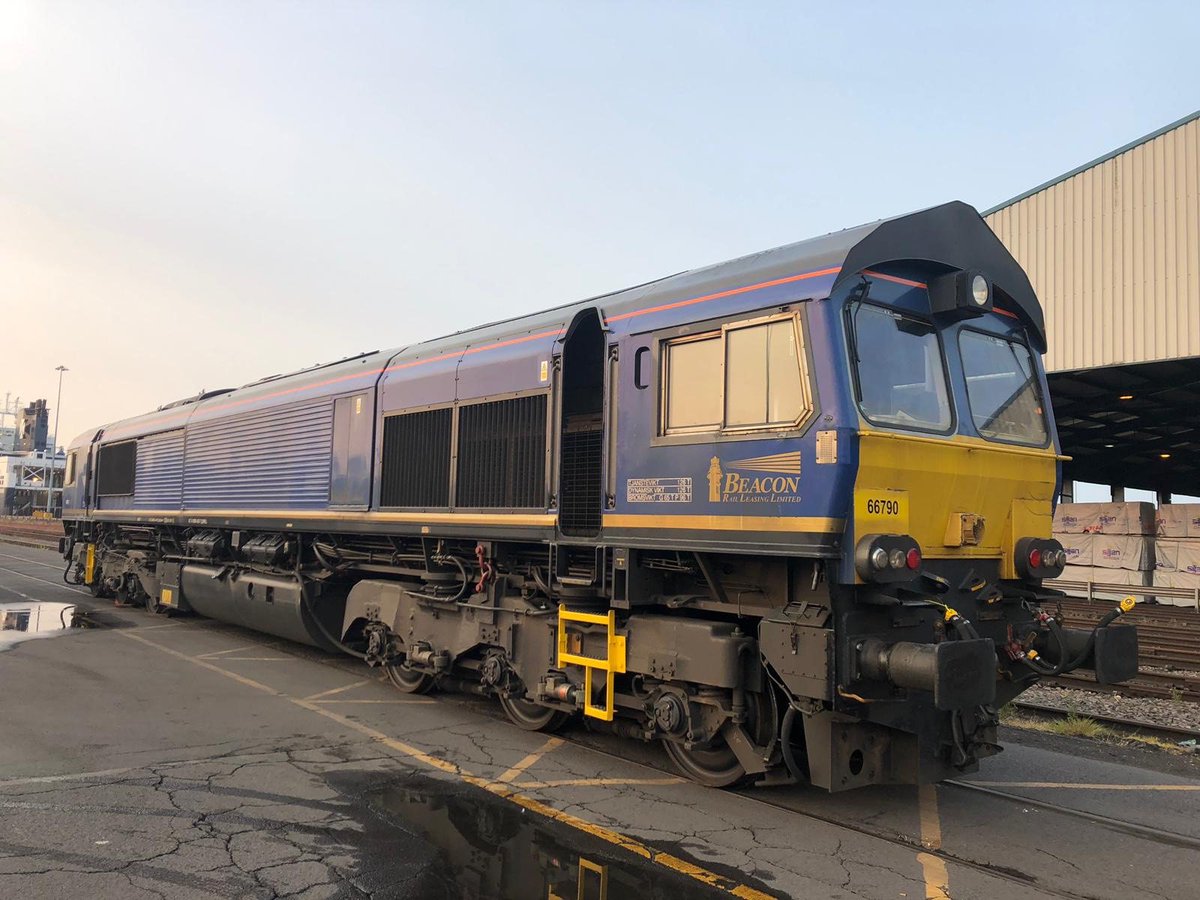 GBRailfreight's tweet photo. GBRf are delighted to announce three class 66 locomotives will be introduced to the UK Rail network from Sweden.

The locos T66 403/4/5 will become 66 790/791/792 and marks our continued growth &amp; investment in its fleet. 

https://t.co/hitbjGRume https://t.co/NFa6znI4DR