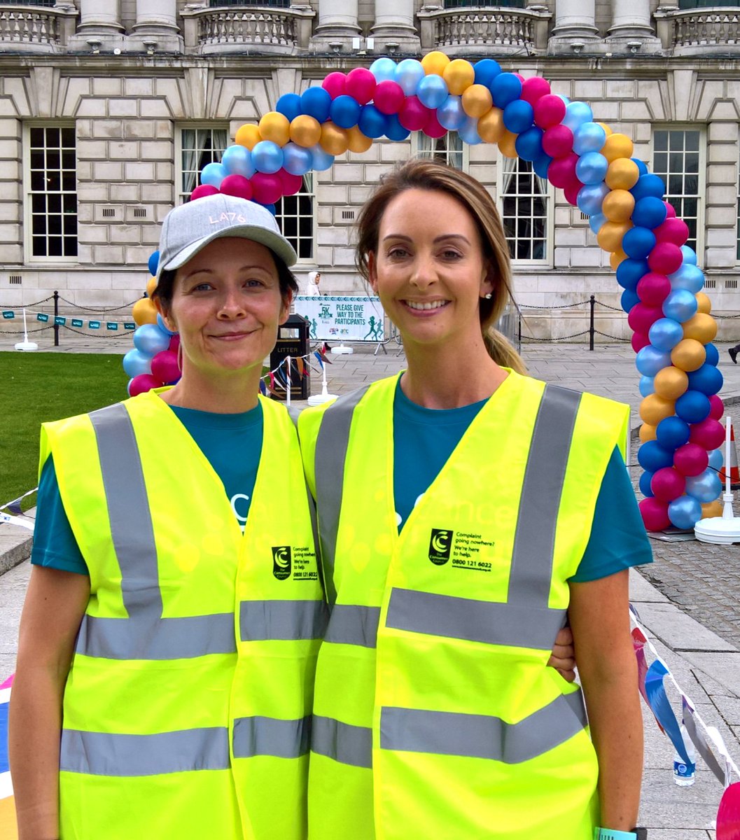 ConsumerCouncil's tweet photo. Our staff members were delighted to take part in the #MyWay5K over lunch time in aid of
@CancerFocusNI. We encourage others to get involved at City Hall today.
#GetOnBoardNI #BusAndTrainWeek2019 @Translink_NI https://t.co/ReoXa8sScB