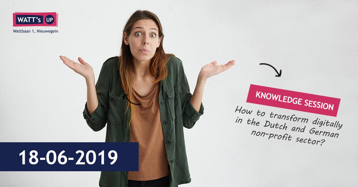 We live in a rapidly changing digital world,  with tremendous changes for non-profit organisations. What impact does this have on charities and non-profit organisations? Join our watt's up session: lnkd.in/gY6SC7V #fundraising #digitaltransformation #knowledgesharing