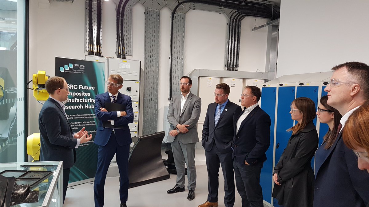 It was great to host Chief Economist Andy Haldane <a href="/bankofengland/">Bank of England</a> and staff at <a href="/UoNIfAM/">UoN IfAM</a> this morning and provide a tour of the world class manufacturing facilities and research taking place at <a href="/AdvancedMB/">AdvancedMB</a> <a href="/EPSRC_CIMComp/">EPSRC CIMComp</a> <a href="/cdt_am3dp/">amCDT</a> @UoNEngineering <a href="/UniofNottingham/">Uni of Nottingham #WeAreUoN</a> #mfg