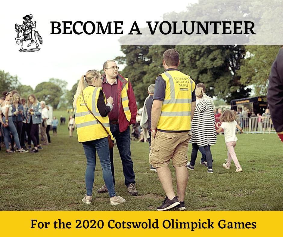 It's National Volunteers Week! If you'd like to get involved with a really fun bunch of people and ensure the future of the Cotswold Olimpicks...

Sign up here - mailchi.mp/f0a3b7310390/v…

#NationalVolunteersWeek #NationalVolunteersWeek2019 #becomeavolunteer #TheCotswoldOlimpicks