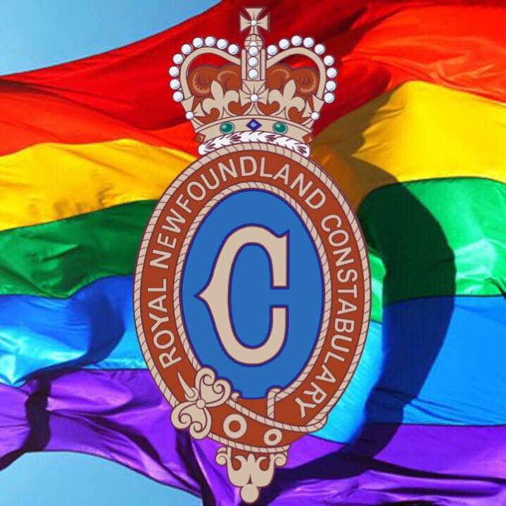 RNC_PoliceNL's tweet image. 📢 #PrideMonth🏳️‍🌈 is here! #Pride2019 gives us all an opportunity to feel and promote the empowerment and freedom of #PrideAndProgress! We are inspired by our LBGTQ2S+ community, and like @StJohnsPrideNL, we have #SomeShockinPride here at the #RNC! #LoveIsLove #HappyPrideMonth