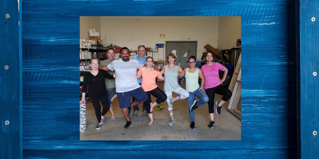 Paramountce's tweet photo. You are worth it, take care of yourself. Great class with @fitmoms50. Fitness and wellness classes are one of the many perks of working at #paramountce #corporatefitness #corporatewellness #fitness #namaste #engineer #orlando #tampa #sarasota #miami #teamworkout #yoga https://t.co/0HhyZd5ecK