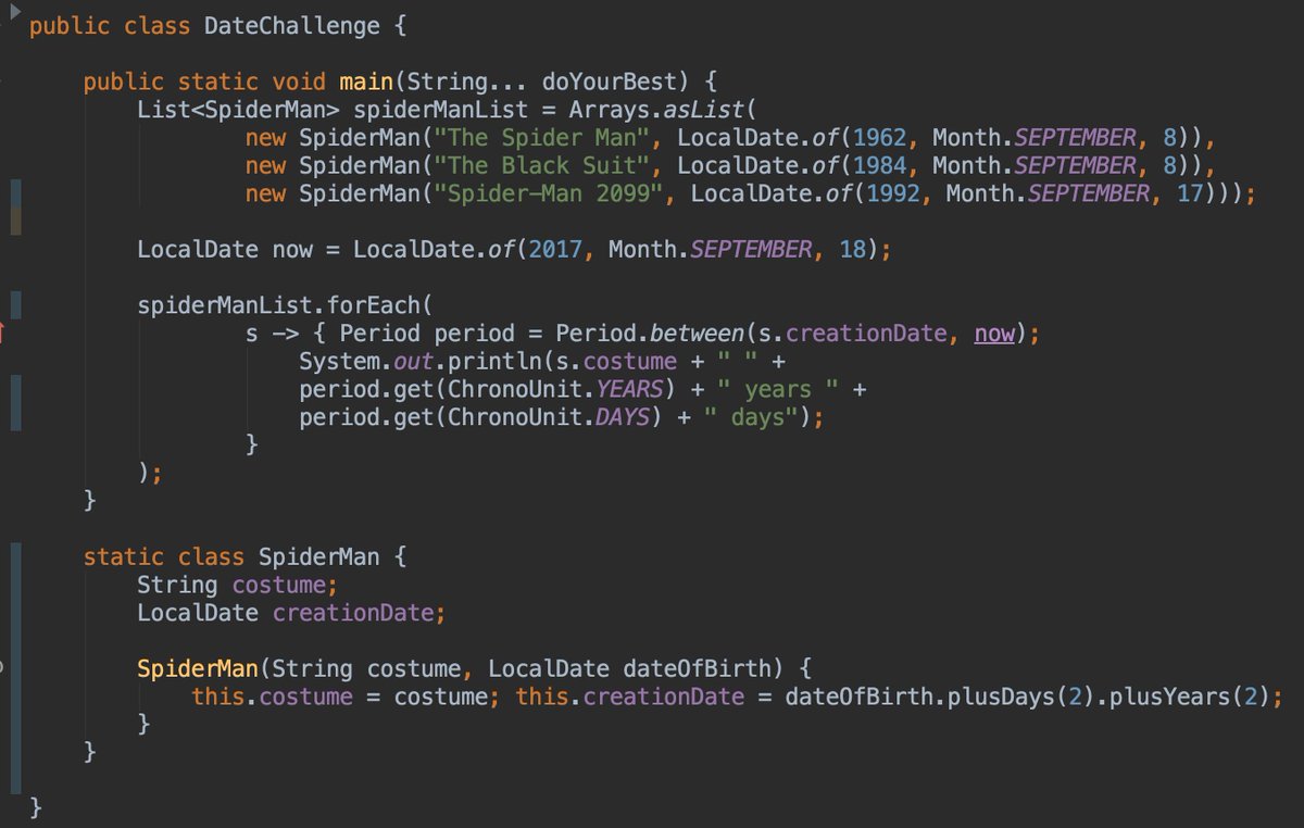 RafaDelNero's tweet image. Practicing is one of the keys for acquiring a skill. Take this new #JavaQuiz about #AdvancedOverloading
#JavaDevGym
Try it out now *The attached image is from the previous quiz*:
bit.ly/jumpintojava