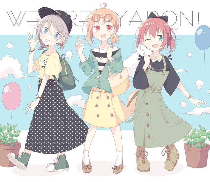 春コーデCYaRonちゃん!⚓️?? 