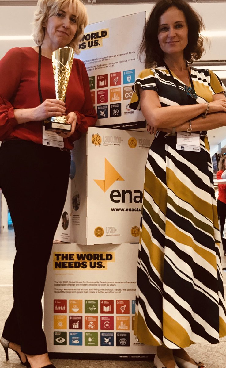 AgaGasperini's tweet photo. #EnactusNationalCompetition #PMI Enactus #PMIPC is again in the judge team. Happy to see how our Chapter is developing the collaboration that I brought to Poland in 2012. I am proud of our Leader Aga Krogulec who is leading the collaboration since 2013. https://t.co/Yo6fhj6Rfc