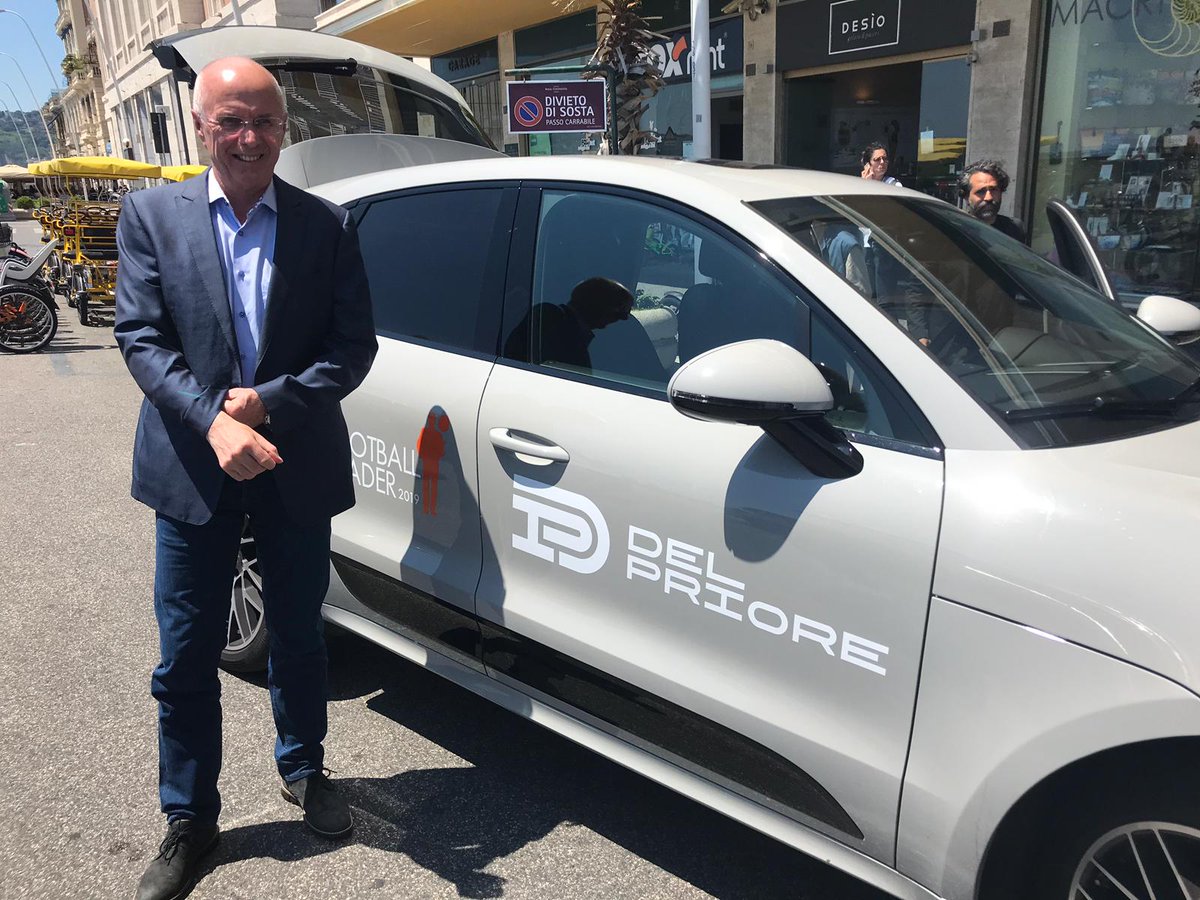 È arrivato mister Sven Goran Eriksson! #FootballLeader2019 Day1! ⚽️ #FL2019 #Mister #Premio #Football #Leader #Napoli #soccer