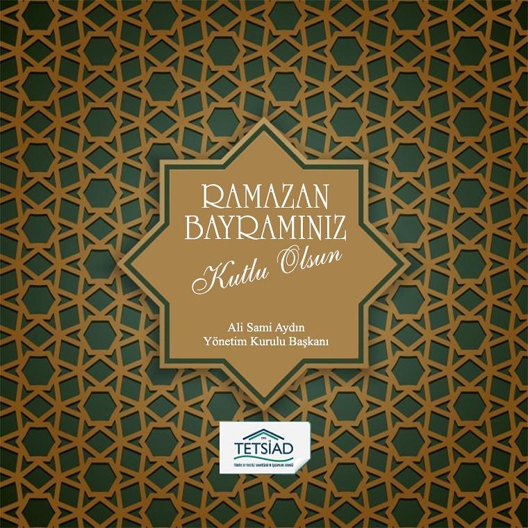 Ramazan Bayramınız kutlu olsun...
#tetsiad #alisamiaydin #ramazanbayramı #bayram