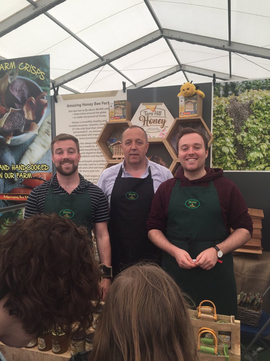 tarahillhoney's tweet photo. Last day at Bloom in the Park. Call in and see us at stand 54, to taste our lovely #honey. #Bloom19, #Wexford https://t.co/fvP5VF6tsE