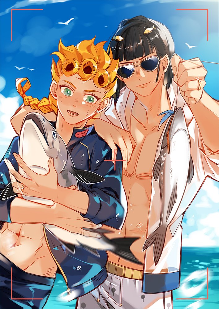 ブローノ・ブチャラティ ,ジョルノ・ジョバアーナ 「#ジョルブ 是之前参的茸布合志的图?
P3P4是本子的详情!

剩了一些余本 救」|スライムのイラスト