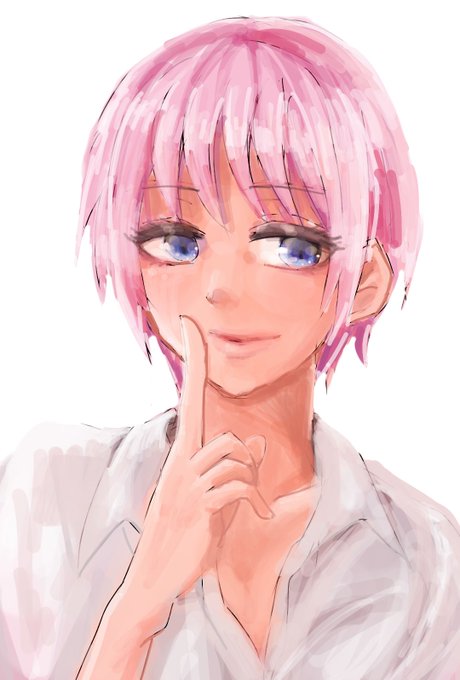 茎わかめ🎽（ソイヤ）さんがTwitterに投稿した中野一花(五等分の花嫁)のイラスト。