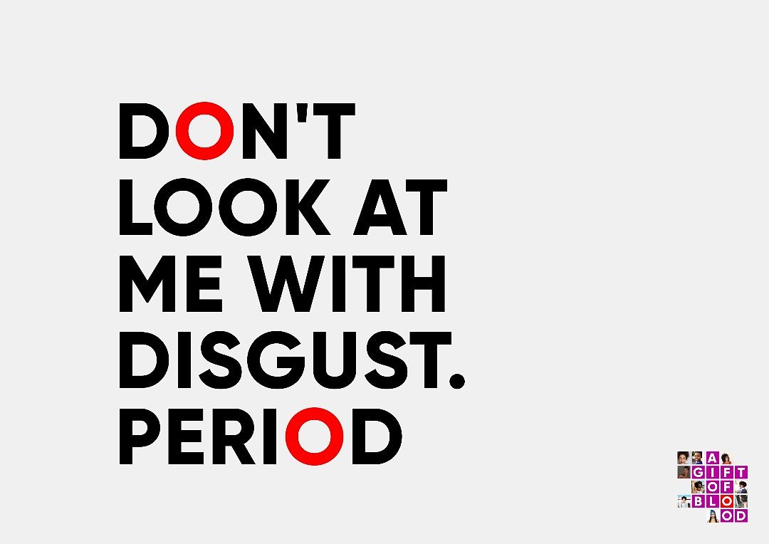 periodsandmore's tweet photo. Period is not dirty! 

#MenstruationMatters #MondayMotivation 
#AGiftOfBlood 
#mondaythoughts https://t.co/xwDMubK7Iw