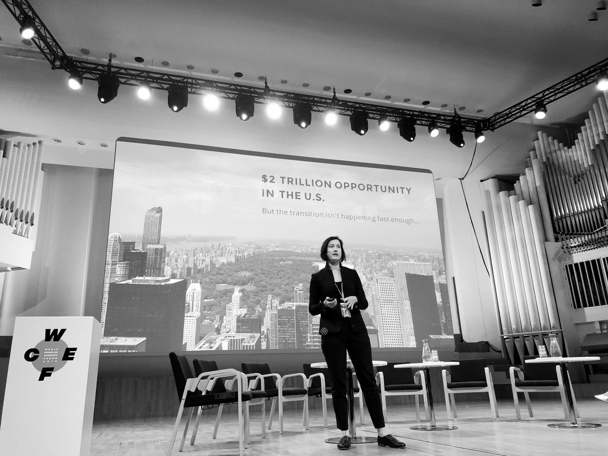 A $2 Trillion opportunity in the US alone - @K8_Daly from @LoopFund giving us a rundown of accelerating investment in the circular economy #WCEF2019 @SitraFund