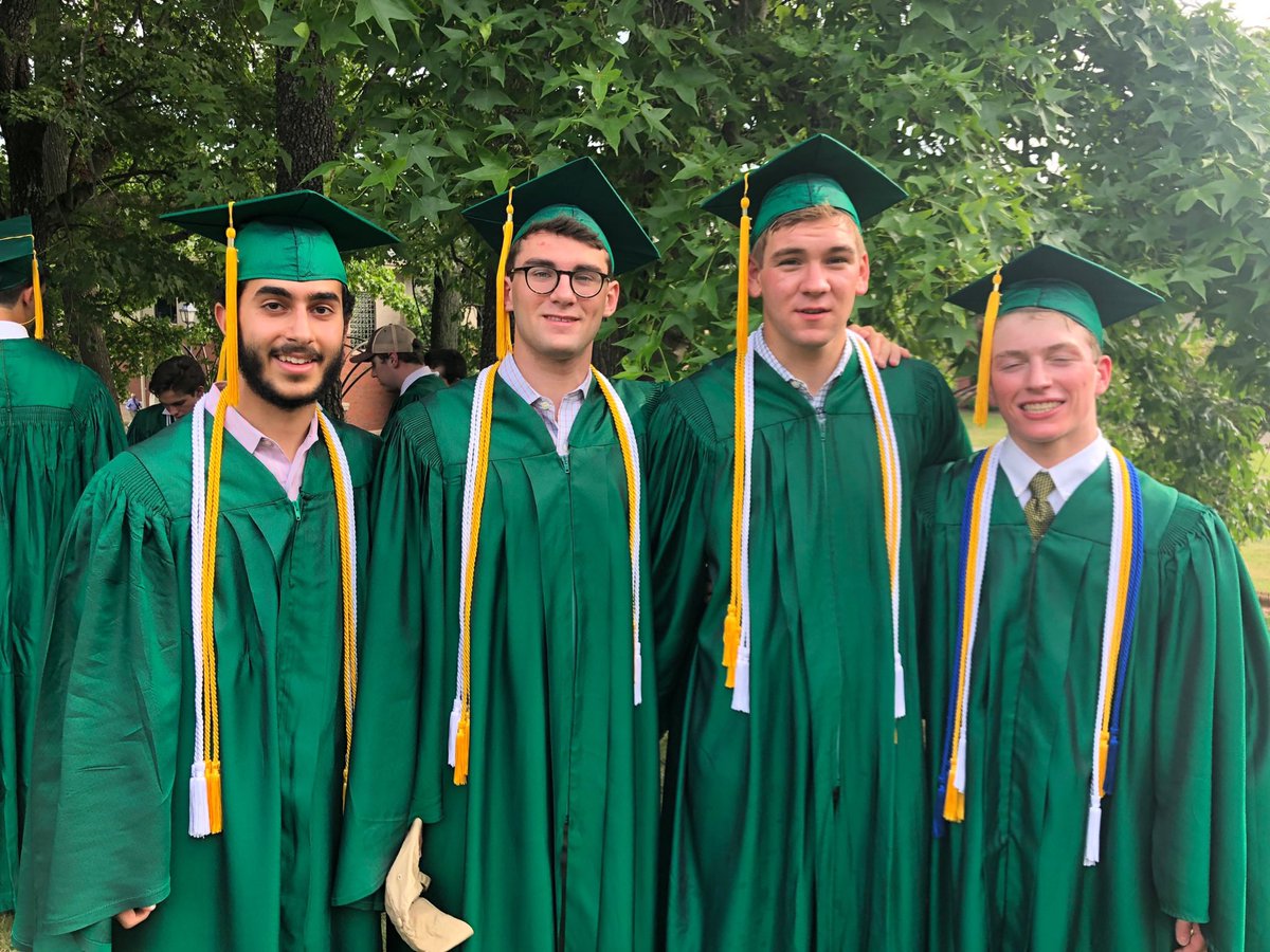 Ravens_Wrestle's tweet photo. Another fantastic brood of Ravens has left the nest...including these four Cum Laude Society / Multi-Sport / Multi-Talented young men! 

Many congratulations and the best of luck to Sam, Jackson, Davis, and Christian.  

Thanks for your commitment and leadership, fellas. https://t.co/iRLtr9fzI2
