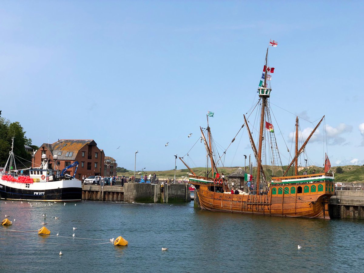 Take a cycling trip down to Padstow, see some fantastic boats, go crabbing off the harbour wall then top it off with fish and chips! An amazing family day out! 

#LetsGoCycling #ExploreMore #Wadebridge #Padstow #CamelTrailCycleHire #PirateShip 
#FishAndChips #IceCream