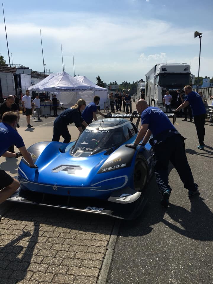 More Control Generator Automation division, working with Aquafuel Power VW round the Nürburgring