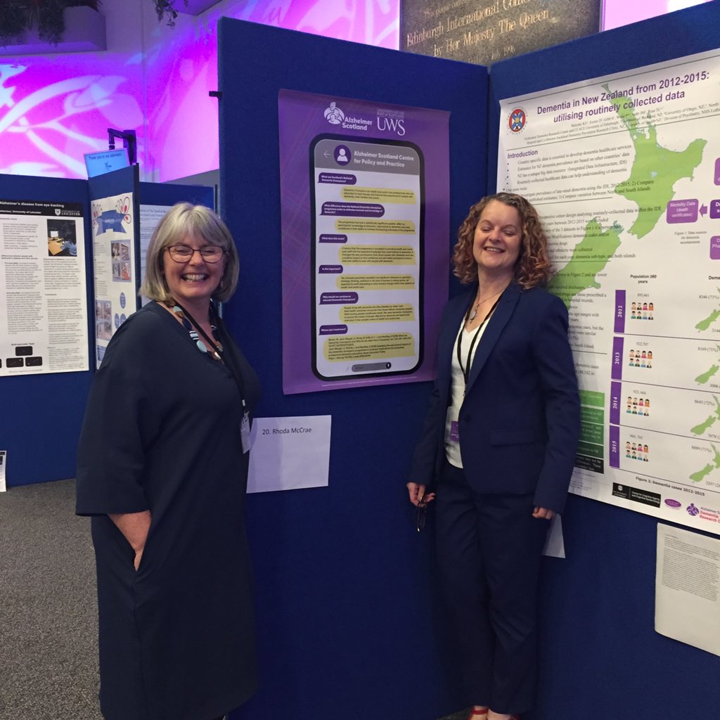 annawaugh1's tweet image. Scotland’s National Dementia Champions in one easy poster @AlzScotCPP @uwshls #oneweething #AlzScot19